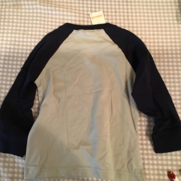 2T Long Sleeve Patriotic Baseball T-shirt. - Picture 2 of 2